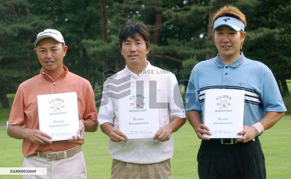 Taniguchi, Fukabori, Takayama book spots at U.S. Open