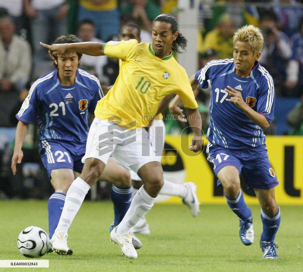 Japan beaten by Brazil 4-1 in World Cup Group F match