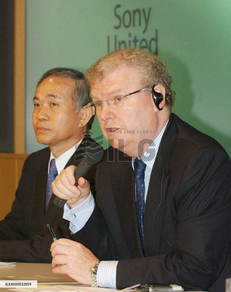 Sony chief reports progress on restructuring program