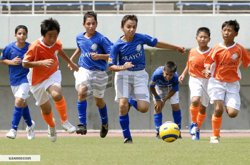 PeaceKids World Soccer Festival 2006 opens in Hiroshima