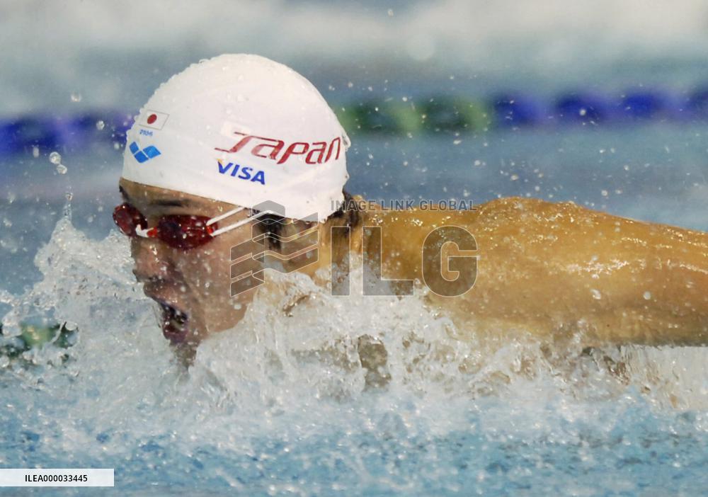 Shibata comes 2nd in men's 200m butterfly