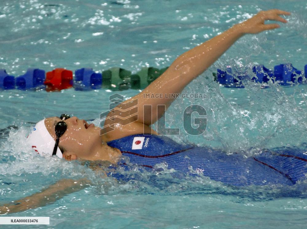 Nakamura wins women's 200m backstroke at Pan-Pacific Swimming