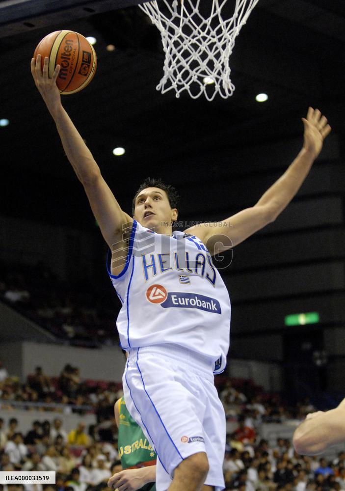 Greece beats Australia 72-69 at World Basketball Championships