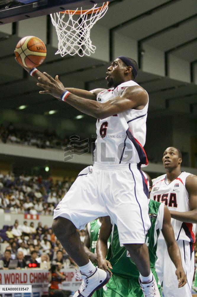 U.S. beats Senegal 103-58 at World Basketball Championships