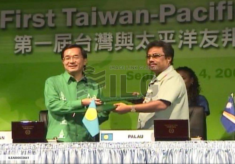 Taiwan, 6 S. Pacific nations hold summit in Palau