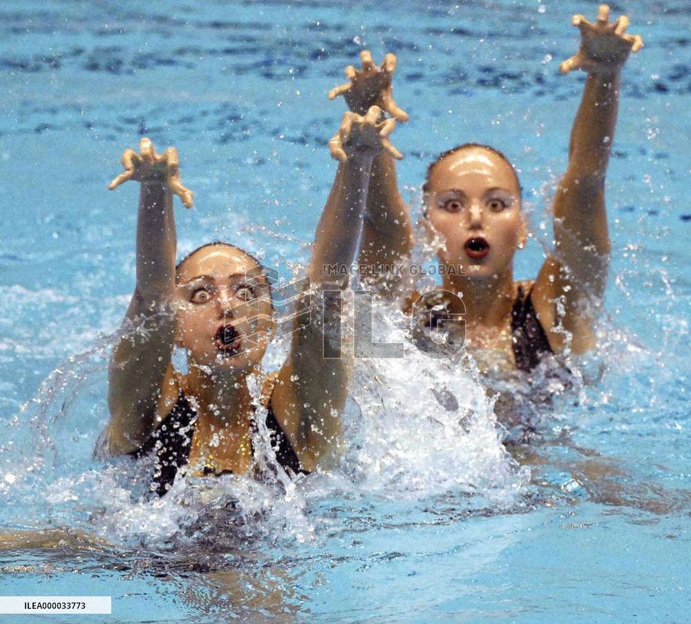 Russia retains World Cup duet title