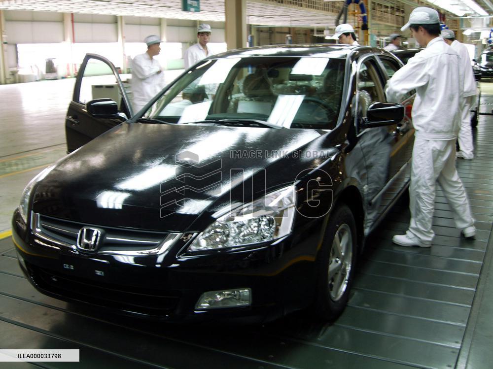 New Honda auto plant in China goes onstream