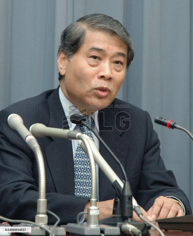 Tax panel chief-designate Homma hints at possible corporate tax