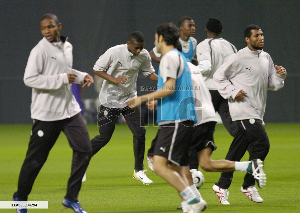 Saudi Arabia tune up for AFC Asia Cup match against Japan