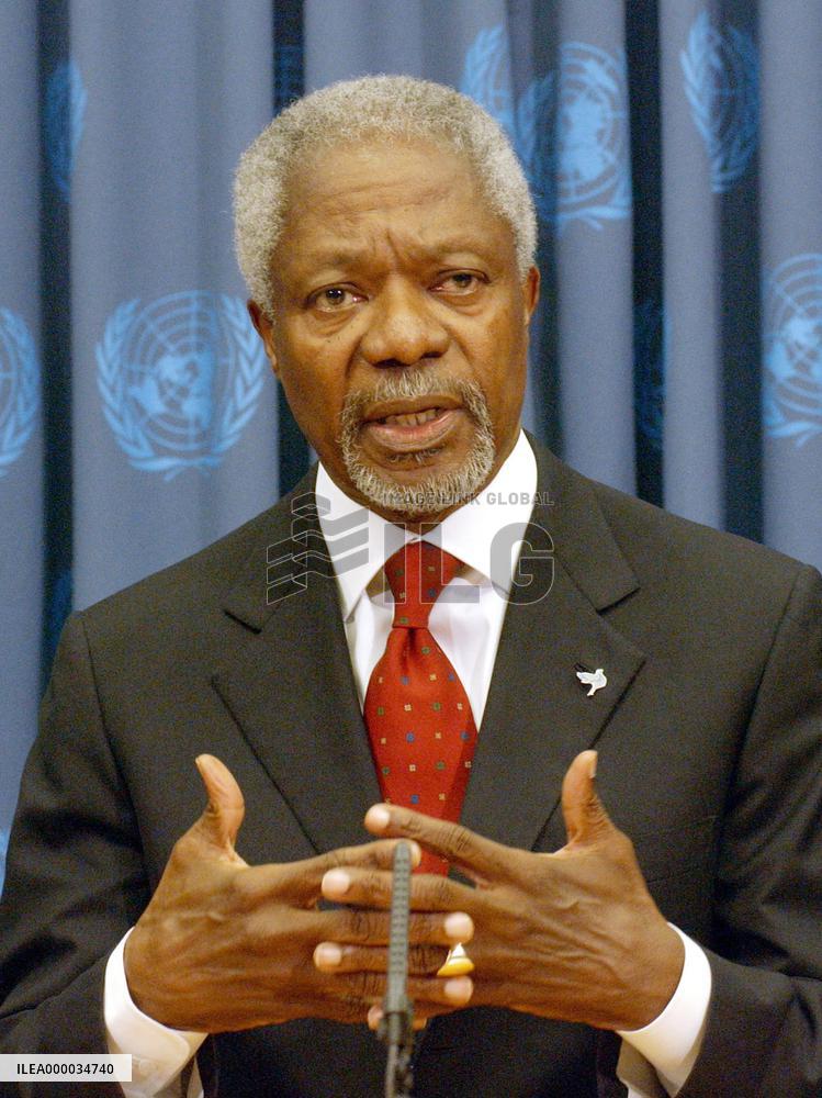 Annan says Iraq war 'worst moment' of his time at U.N.