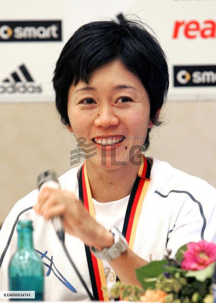 Olympic champ Noguchi to run in London Marathon