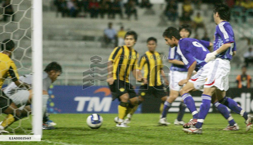 Japan's U-22 down Malaysia in Olympic qualifier