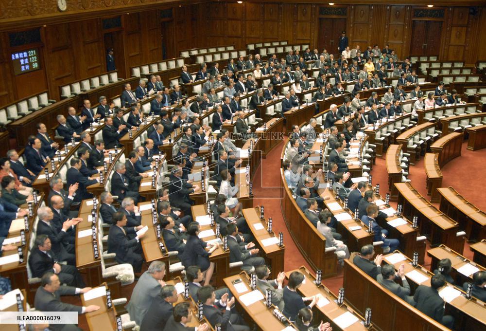 Constitution referendum legislation enacted