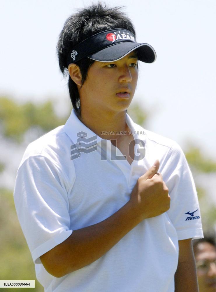 Disappointing finish for Ishikawa at junior world golf c'ships