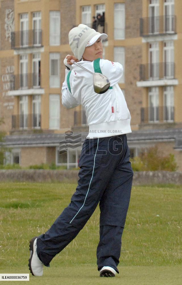 Japanese golfers at Ricoh Women's British Open