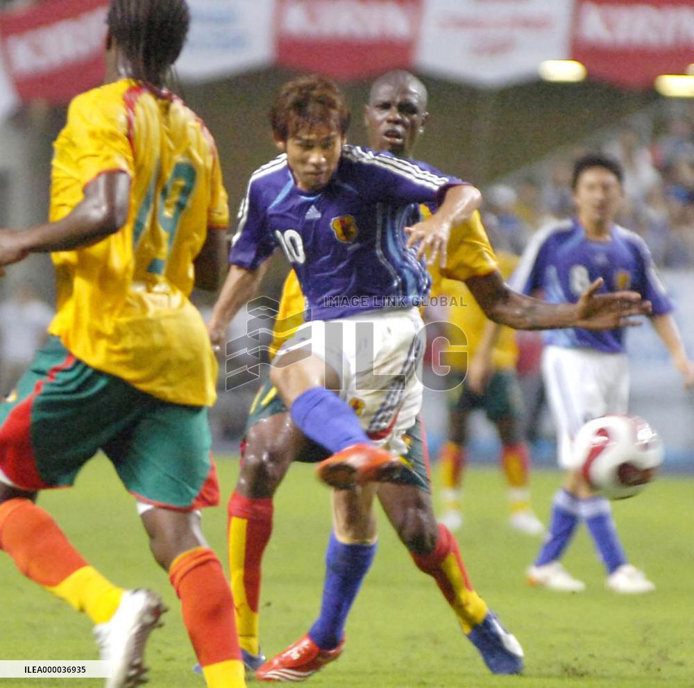 Japan beat Cameroon 2-0 in Kirin Challenge Cup friendly