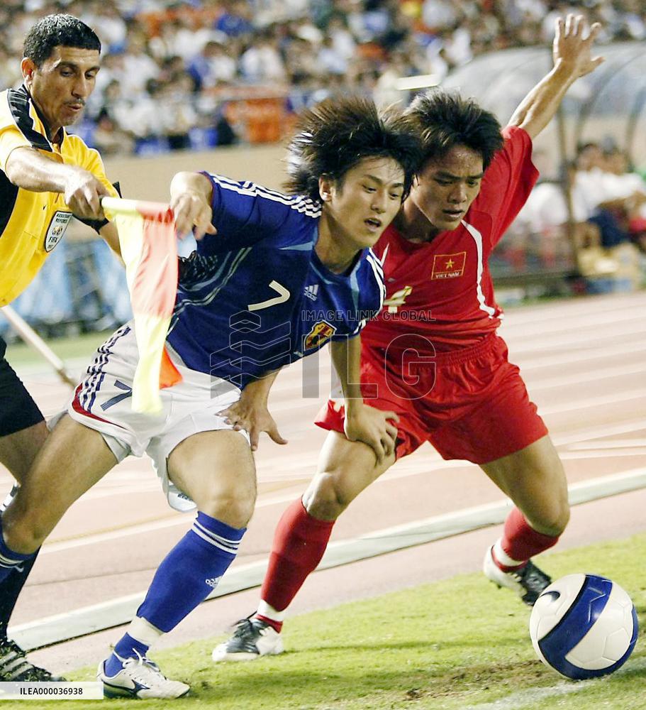Japan vs Vietnam in Beijing Olympics qualifier