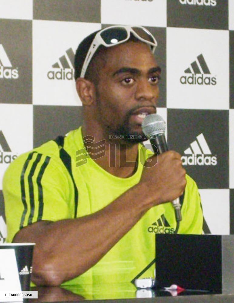 American sprinter Gay ready for showdown with Powell