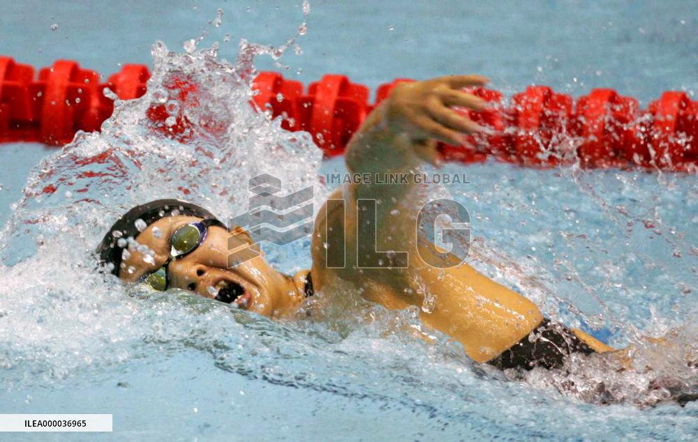 Athens champion Shibata romps to 800 freestyle gold