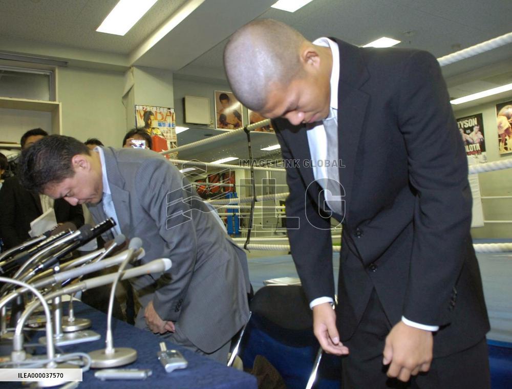 Boxing: Controversial Kameda father leaves Kyoei gym