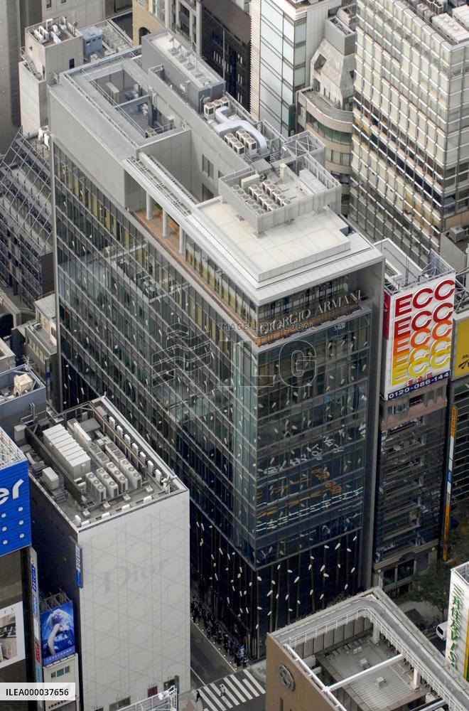 Armani Group opens flagship store in Tokyo's Ginza