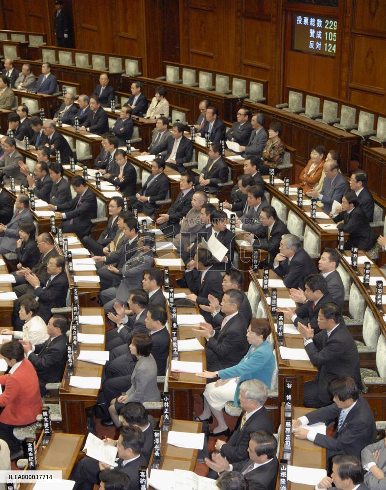 Upper house rejects 3 nominees for gov't panels
