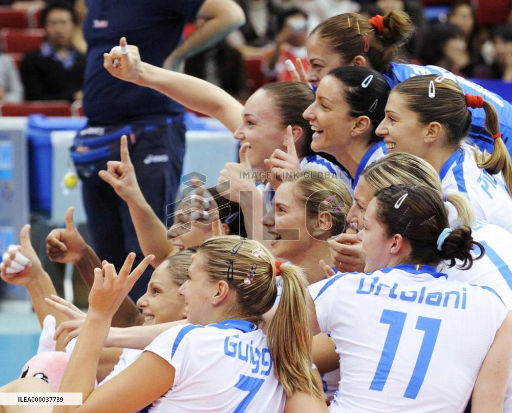 Italy wins Volleyball World Cup title