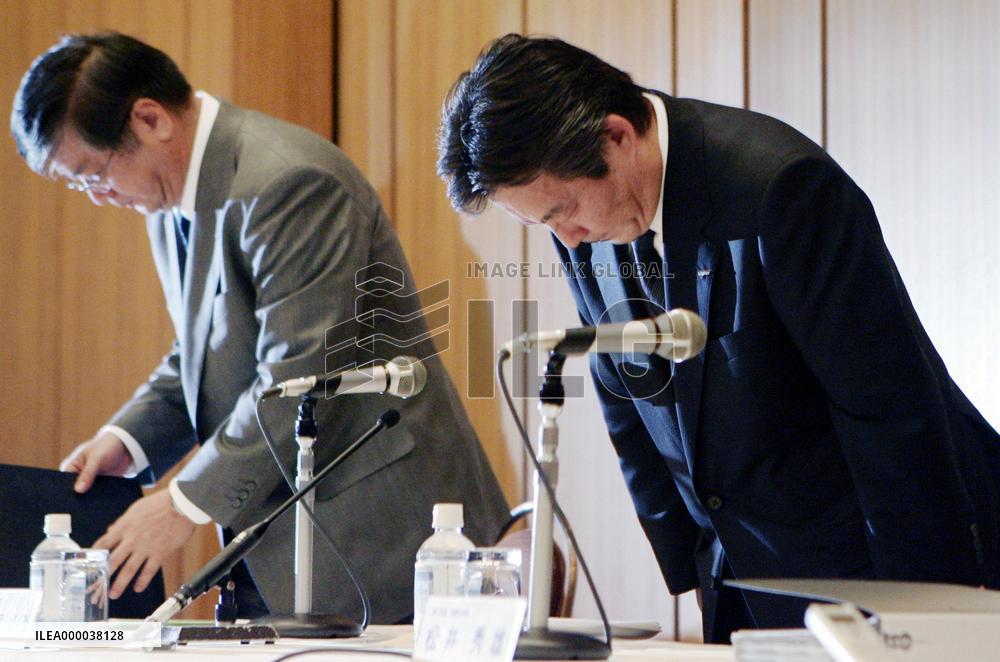 Sanyo corrects earnings for past 7 years