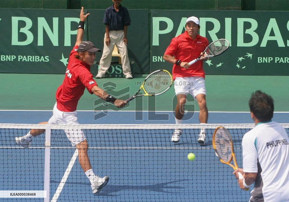 Japan reaches Asia/Oceania zone 2nd round in Davis Cup
