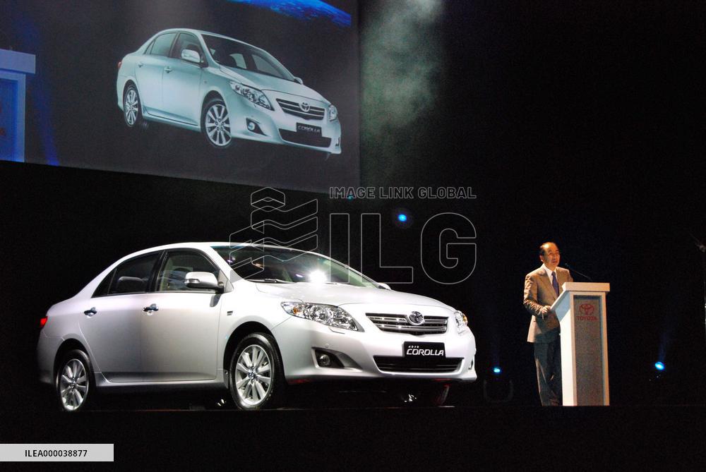 Toyota to launch new Corolla in Brazil on Thursday