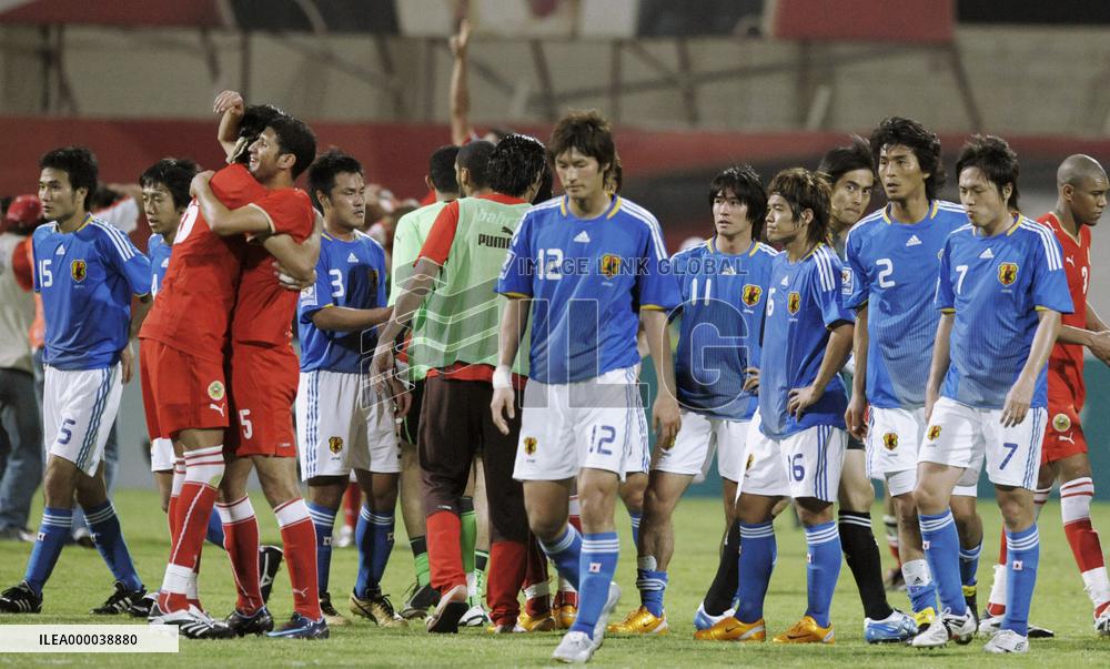 Japan beaten by Bahrain in World Cup qualifier