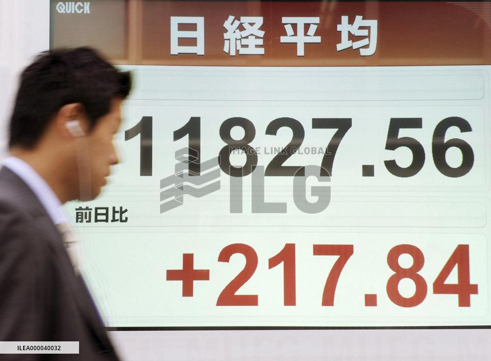 Tokyo stocks open higher on Wall Street gain