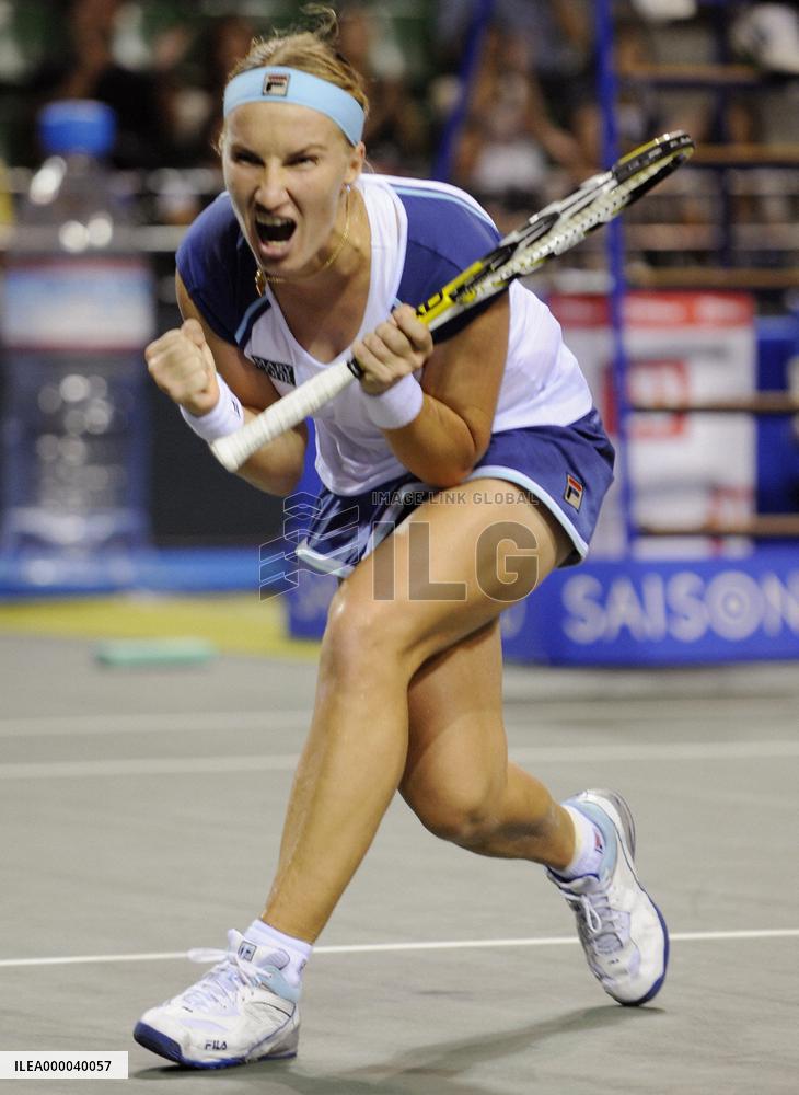 Kuznetsova beats Jankovic in Toray Pan Pacific Open tennis