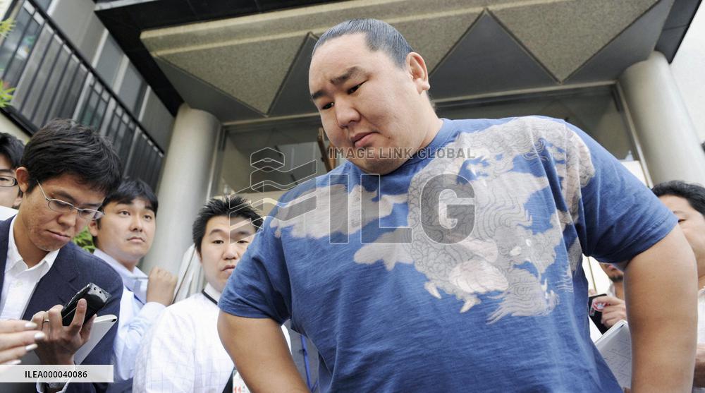 Troubled Asashoryu pulls out of autumn tourney