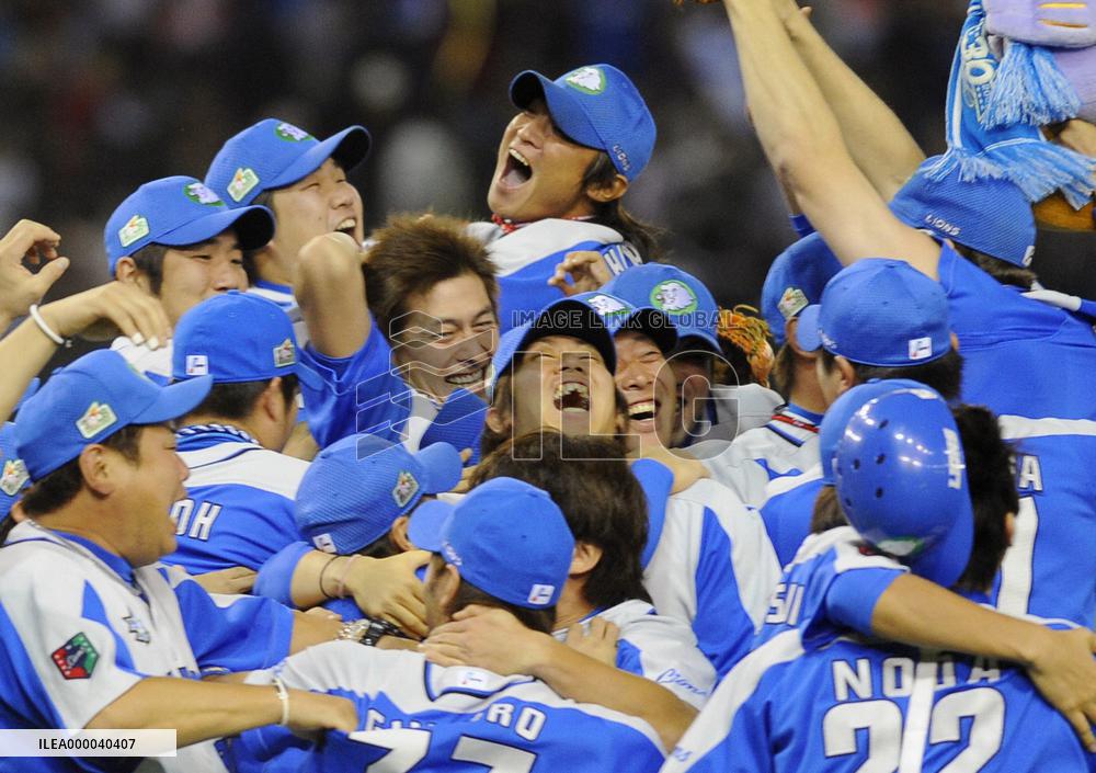 Seibu captures Japan Series title