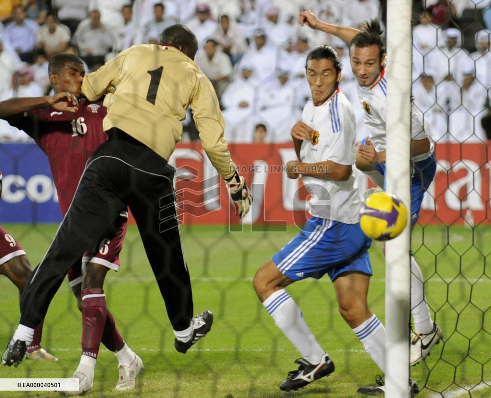 Japan break Qatar jinx in World Cup qualifier