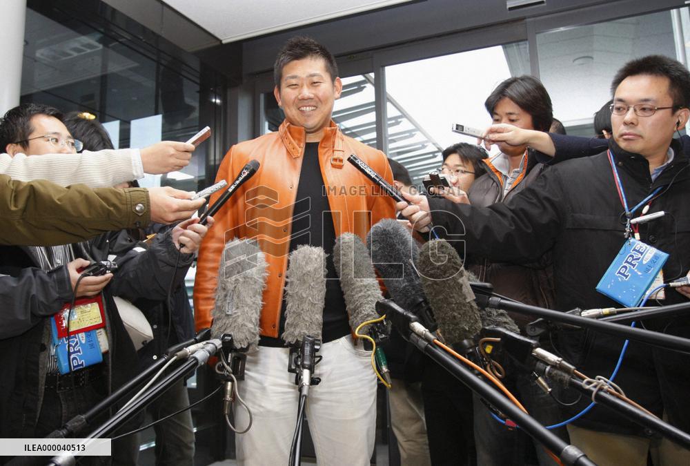 Matsuzaka willing to play in World Baseball Classic