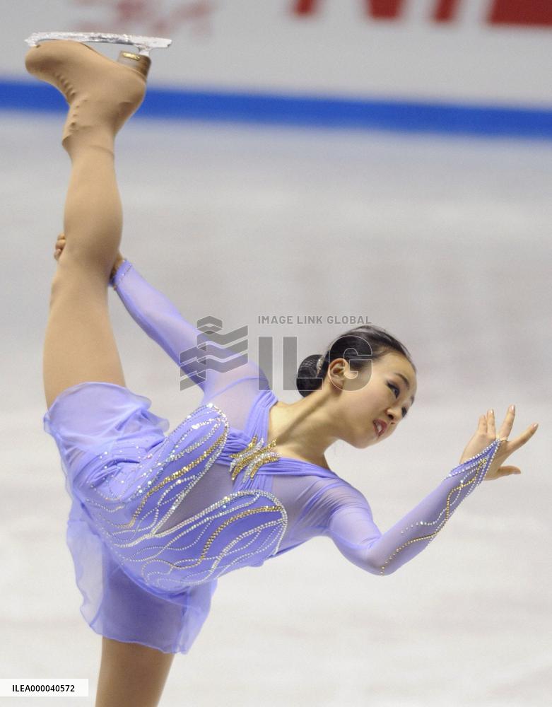 Japan's Asada tops short program at NHK Trophy