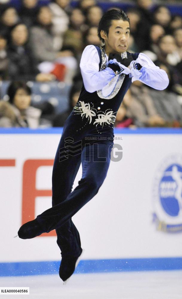 Japan's Oda wins NHK Trophy Figure Skating
