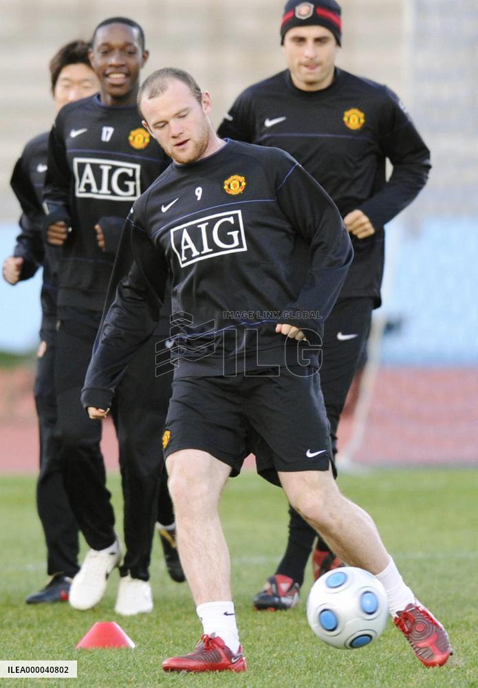 Manchester United prepare for FIFA Club World Cup final