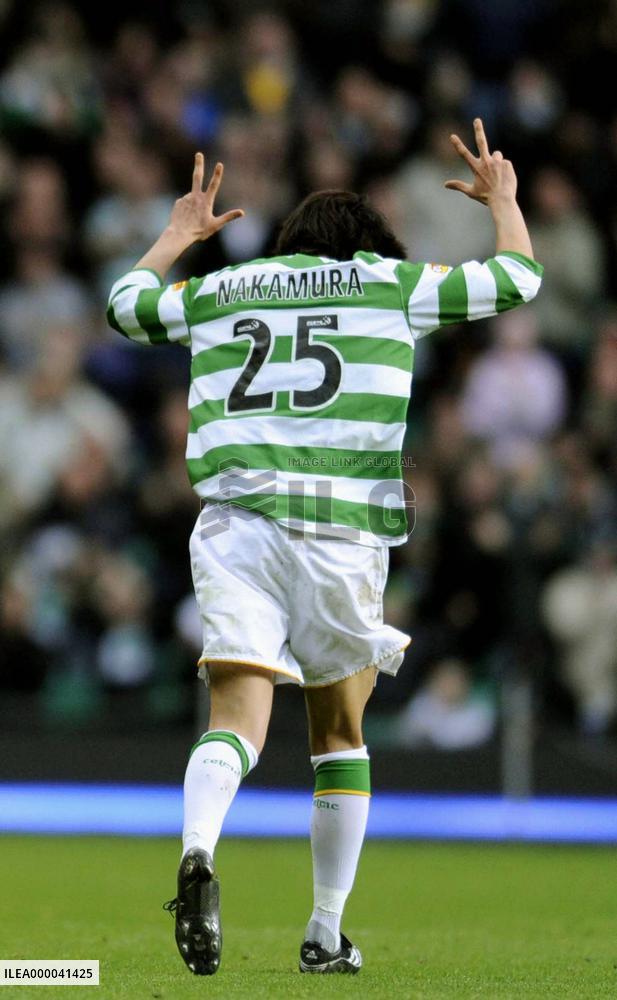 Nakamura bags hat trick as Celtic demolish St Mirren 7-0