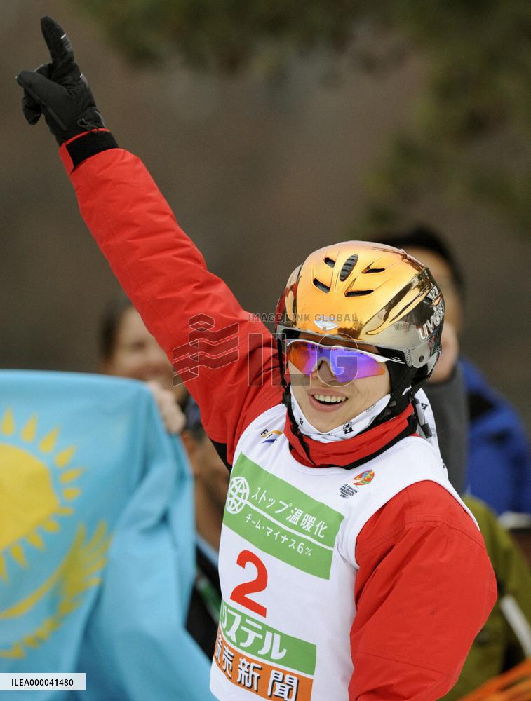 China's Li Nina wins FIS freestyle women's aerials final