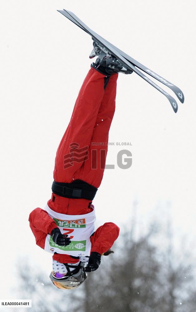 China's Li Nina wins FIS freestyle women's aerials final