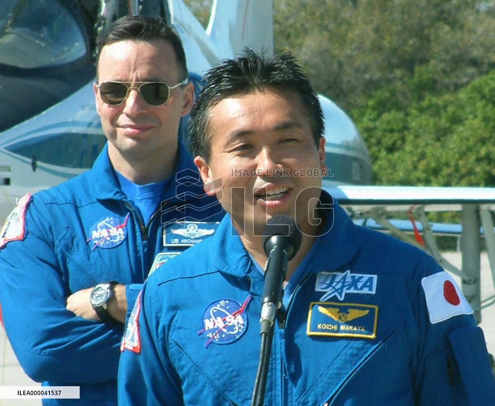 Japanese astronaut Wakata ready for Discovery launch