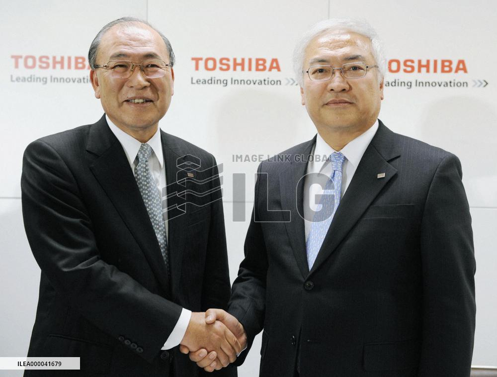 Toshiba to promote vice president Sasaki to president in June