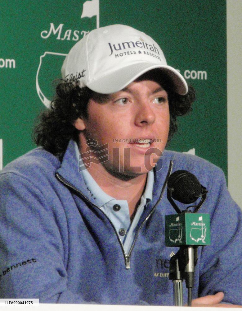 Rory McIlroy of Northern Ireland ready for Masters