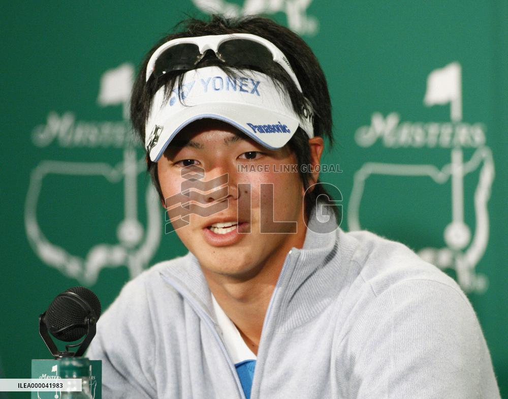 Ishikawa ready for Masters golf tournament in Augusta