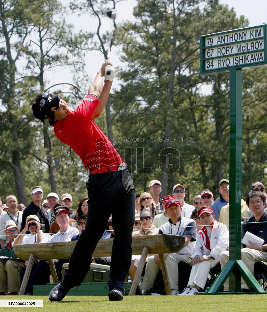 Ishikawa begins Masters tournament