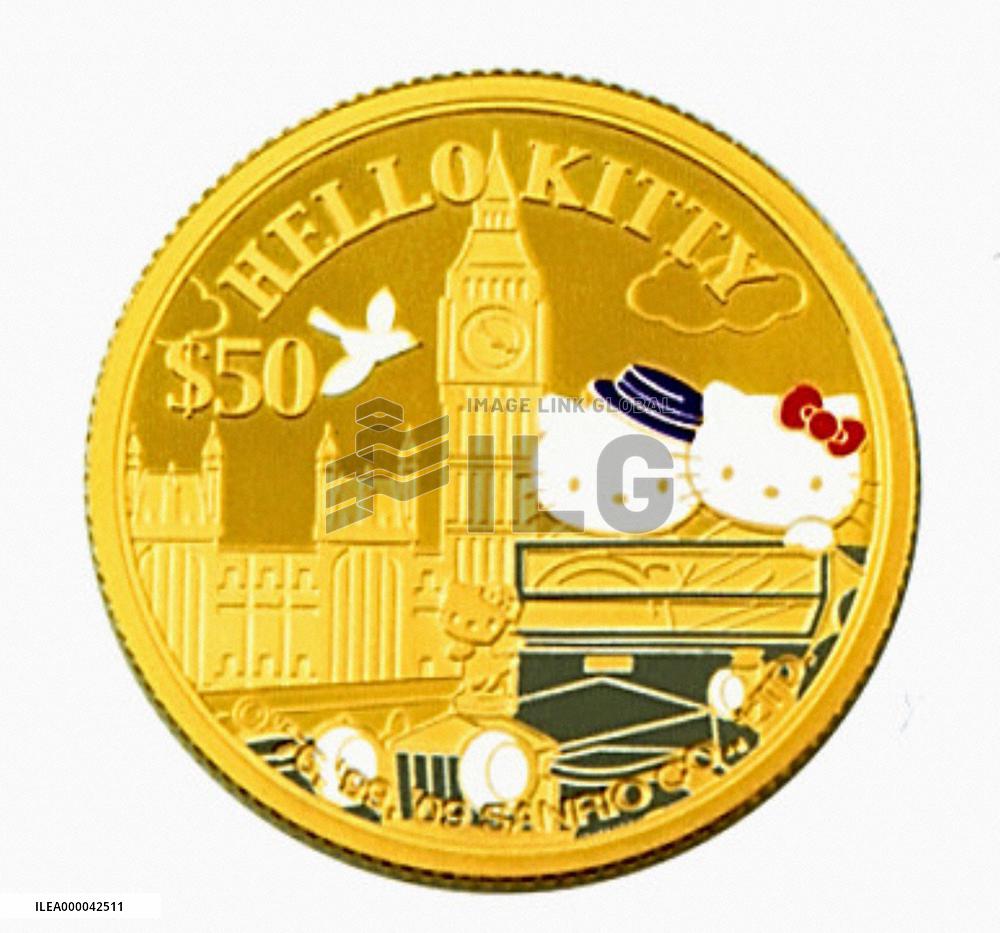 Hello Kitty gold, silver coins to be put on sale in Japan