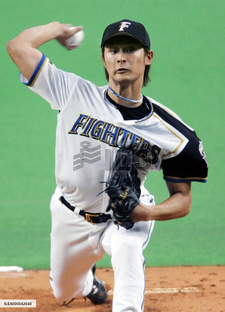 Fighters' Darvish wins 7th win of this season